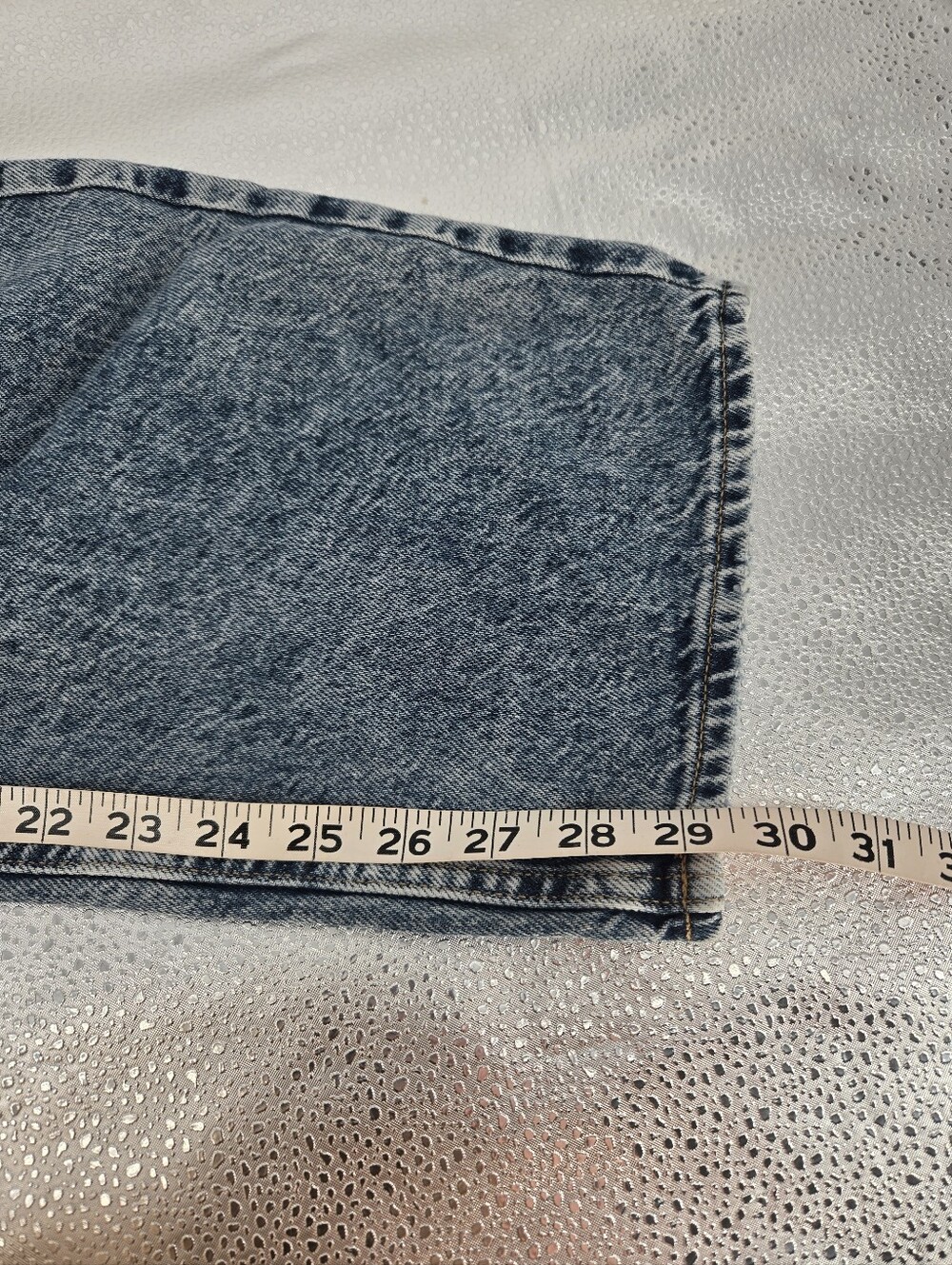 NWOT Gap high rise crossover barrel Jean Light Wash 27 4 - Picture 8 of 11